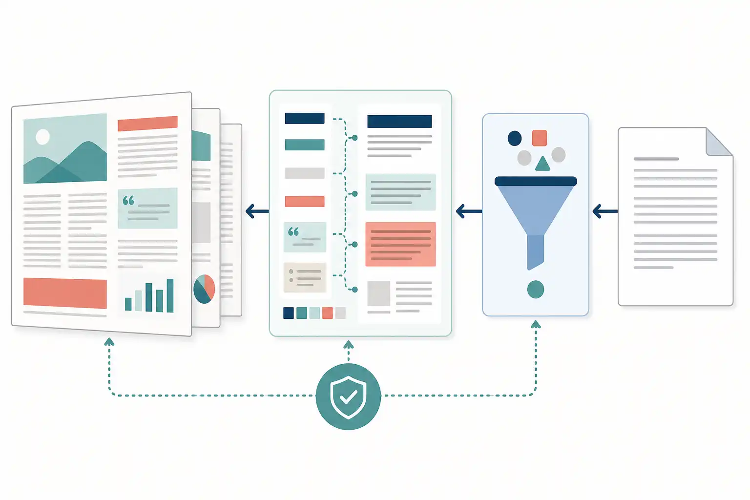Infografik zu Word-Dateien in InDesign platzieren: Formatvorlagen sauber übernehmen (KI-generiert)
